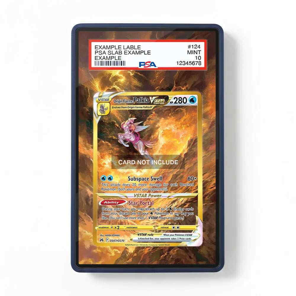 Origin Forme Palkia GG67 Crown Zenith Extended Art Display Cases - PSA Slab Case - Front View