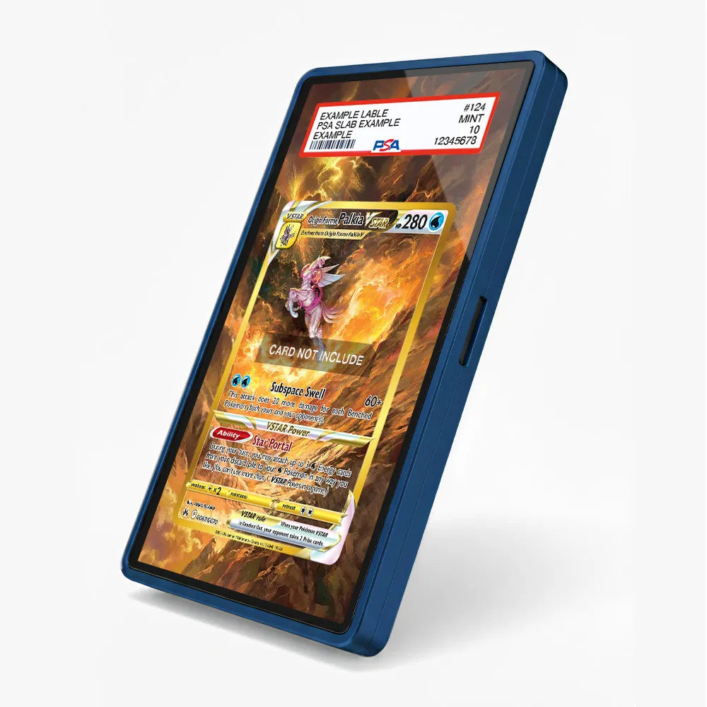 Origin Forme Palkia GG67 Crown Zenith Extended Art Display Cases - PSA Slab Case - Side View