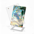 Oshawott 185-086 IR AR White Flare Extended Art Display Cases - Magnetic Case - Detail View