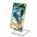 Oshawott 185-086 IR AR White Flare Extended Art Display Cases - Screws Case - Side View