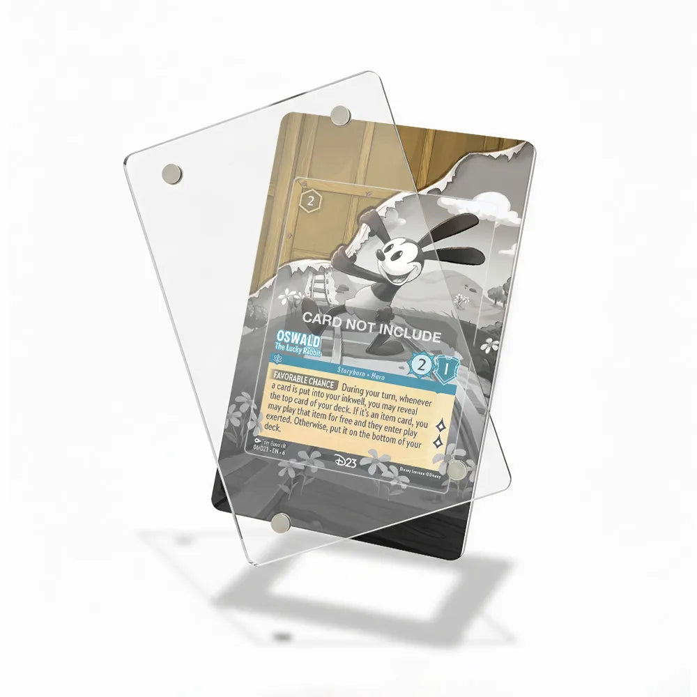 Oswald The Lucky Rabbit 06-D23 - EN - 6 D23 Extended Art Display Cases - Magnetic Case - Detail View