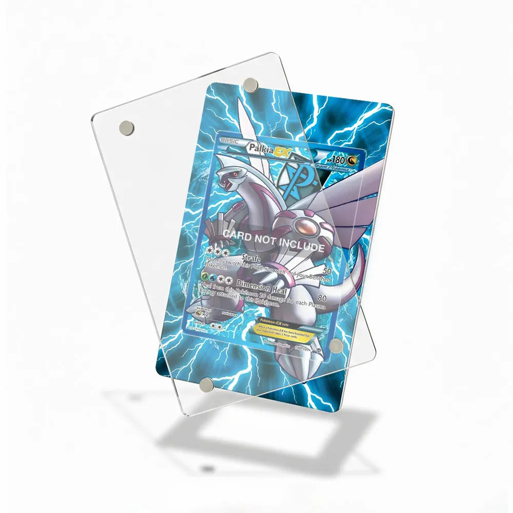 PalkiaEX 100-101 Plasma Storm Extended Art Display Cases - Magnetic Case - Detail View
