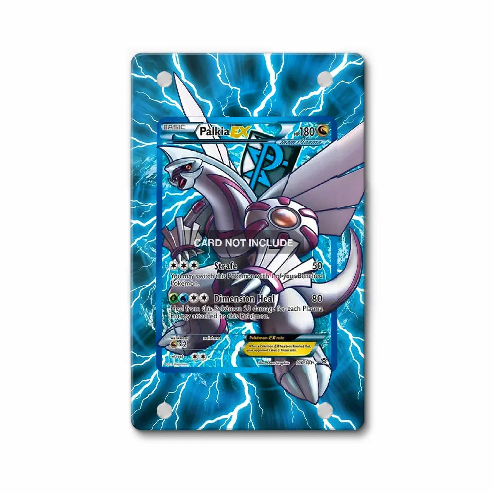PalkiaEX 100-101 Plasma Storm Extended Art Display Cases - Magnetic Case - Front View