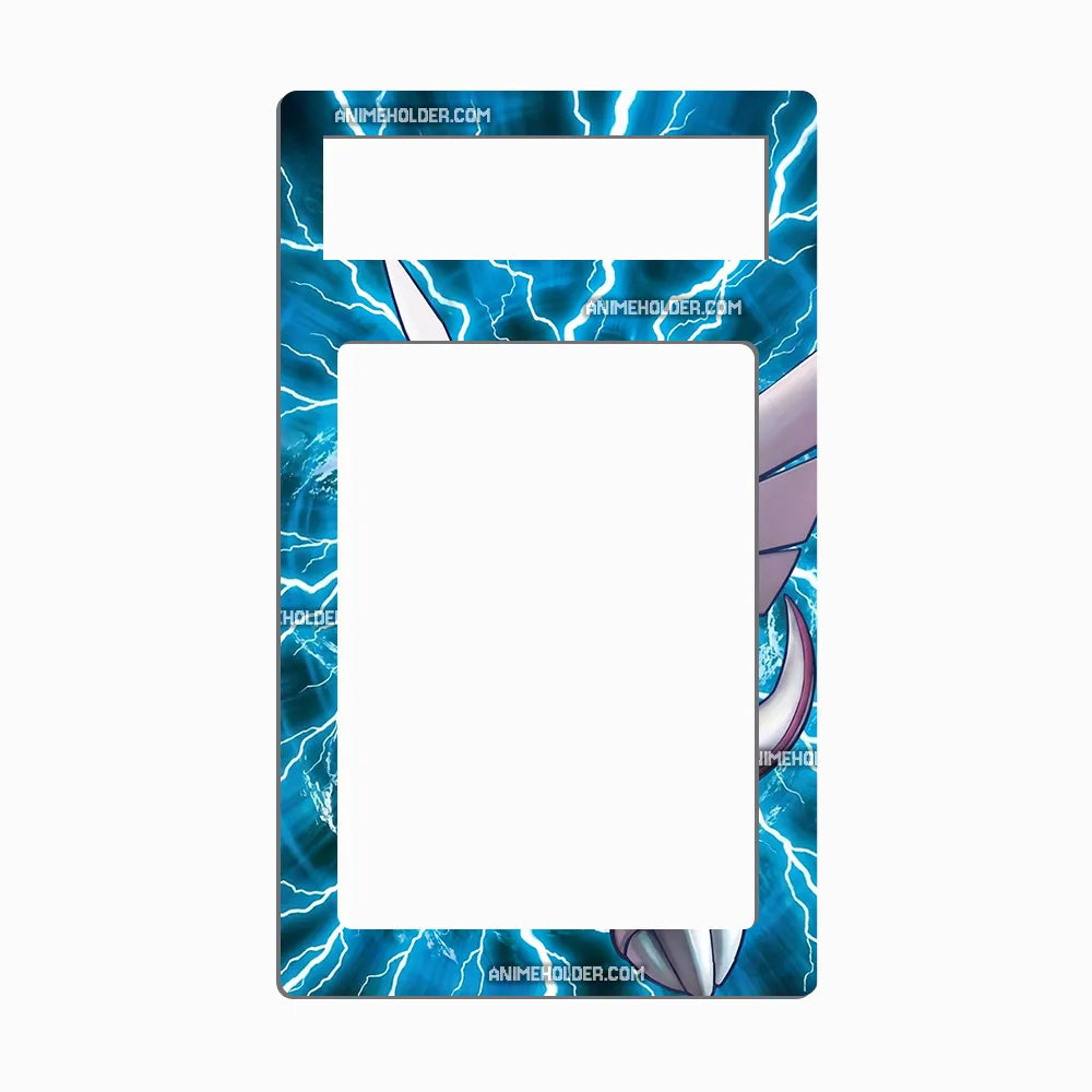PalkiaEX 100-101 Plasma Storm Extended Art Display Cases - PSA Metal Art Only - Front View