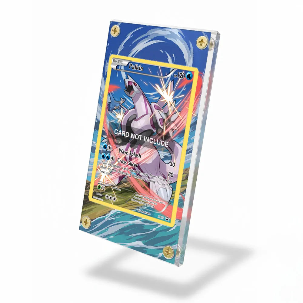 Palkia XY75 Promo XY Series Extended Art Display Cases - Screws Case - Side View