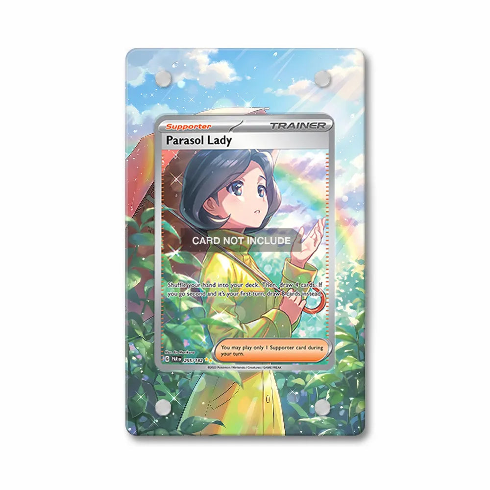 Parasol Lady 255-182 SIR SAR Paradox Rift Extended Art Display Cases - PSA Slab Case - Front View