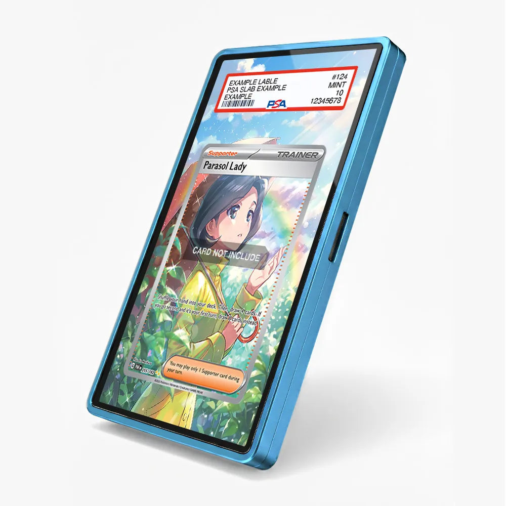 Parasol Lady 255-182 SIR SAR Paradox Rift Extended Art Display Cases - PSA Slab Case - Side View
