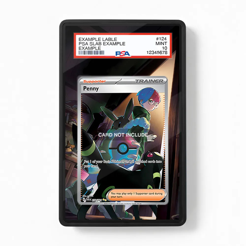 Penny 239-091 SIR SAR Paldean Fates Extended Art Display Cases - PSA Graded Guard Case - Front View