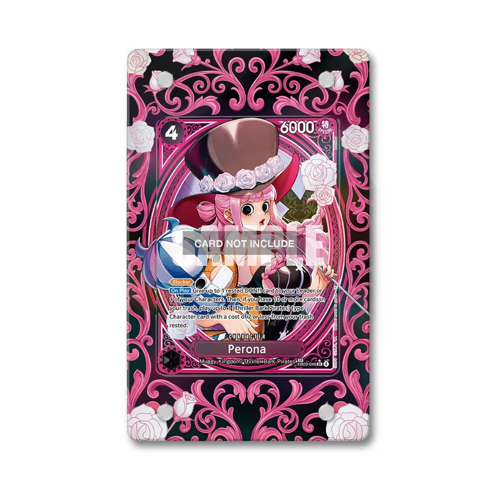 Perona EB03-045 SP Special Rare EB03-Heroines Edition Extended Art Display Cases - Magnetic Case - Front View