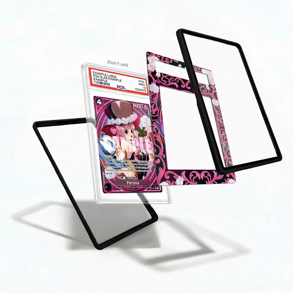 Perona EB03-045 SP Special Rare EB03-Heroines Edition Extended Art Display Cases - PSA Slab Case - Detail View