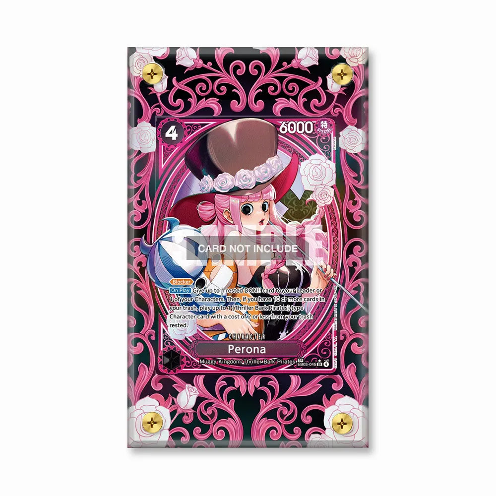 Perona EB03-045 SP Special Rare EB03-Heroines Edition Extended Art Display Cases - Screws Case - Front View