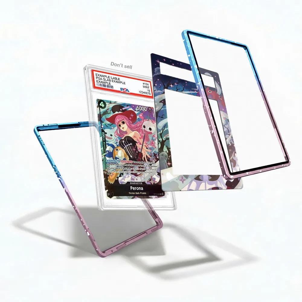 Perona OP10-092 C Alt Art Royal Bloodlines Extended Art Display Cases - PSA Slab Case - Detail View