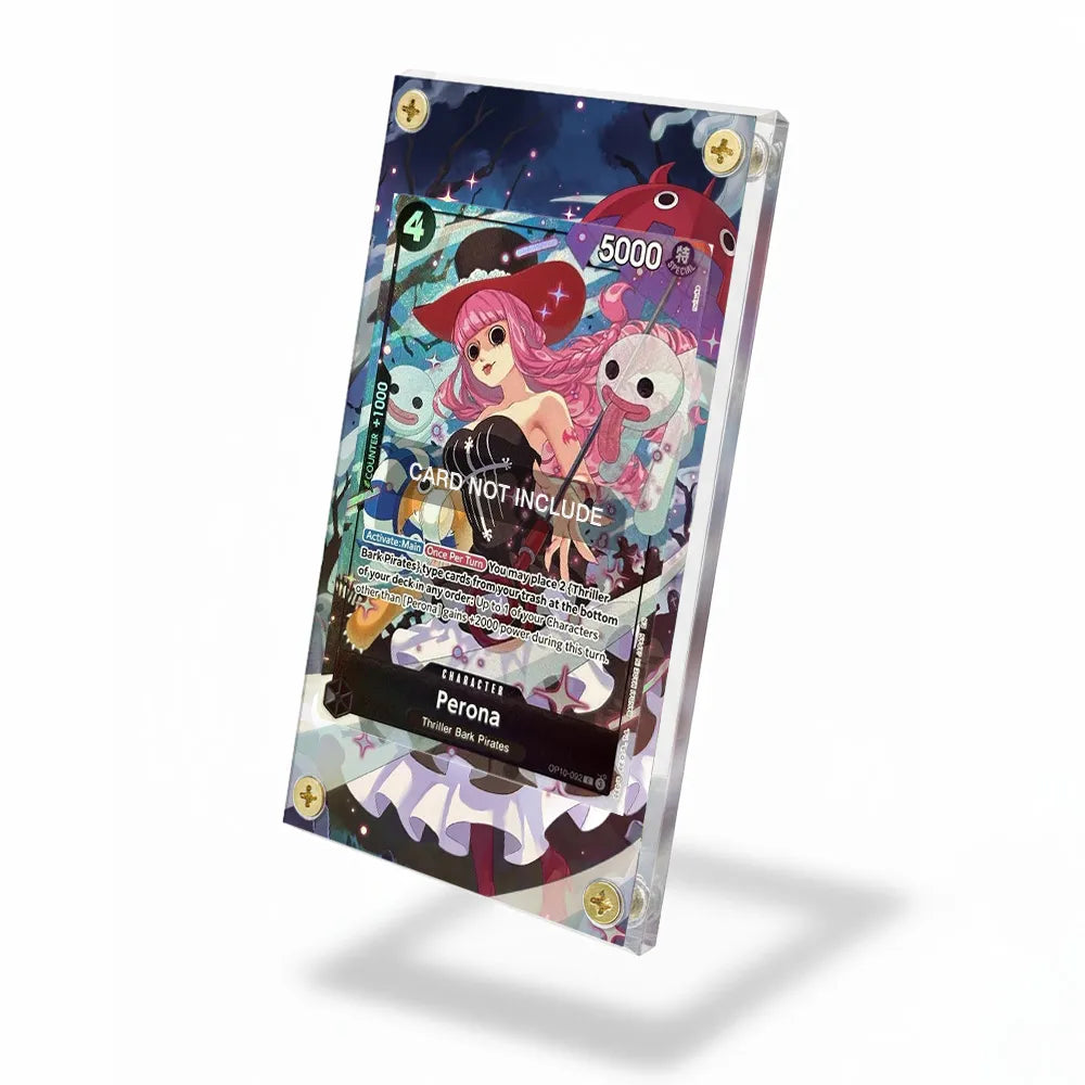Perona OP10-092 C Alt Art Royal Bloodlines Extended Art Display Cases - Screws Case - Side View