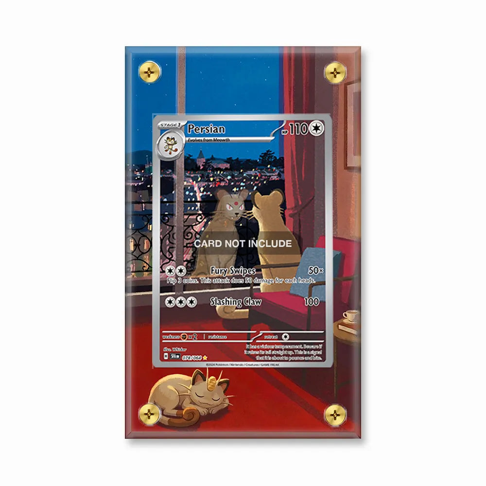 Persian 078-064 IR AR Shrouded Fable Extended Art Display Cases - Screws Case - Front View