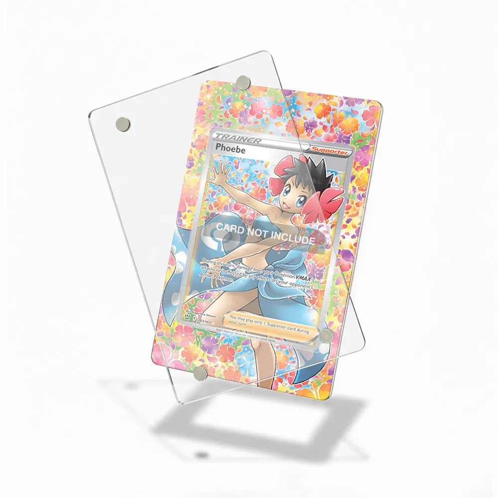 Phoebe 161-163 SR Battle Styles Extended Art Display Cases - Magnetic Case - Detail View