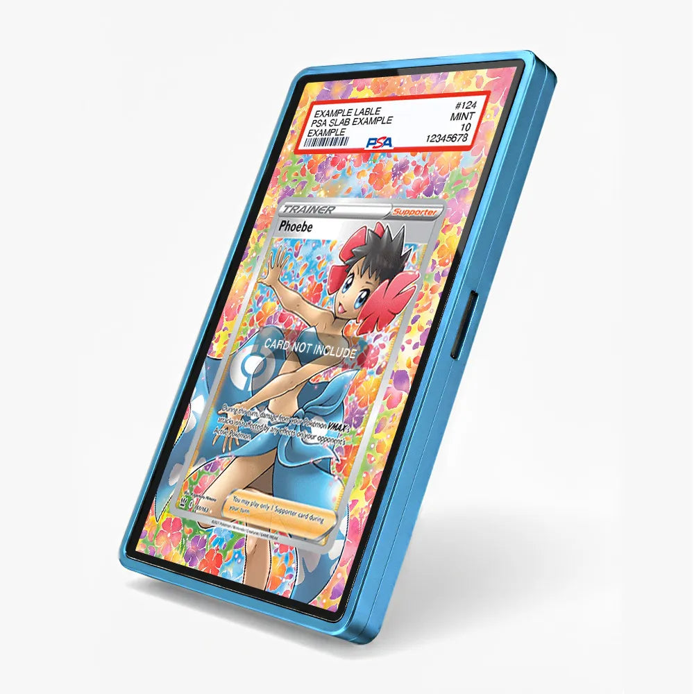 Phoebe 161-163 SR Battle Styles Extended Art Display Cases - PSA Slab Case - Side View