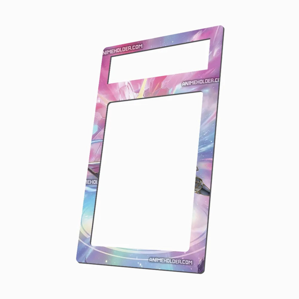 Phoenix Gundam Power Unleashed EX ST10-006 G Generation One Piece Cards Custom Art Display Cases - PSA Metal Art Only - Side View