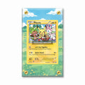 Pikachu-Holo XY95 XY Black Star Promos Pokemon Cards Extended Art Display Cases - Screws Case - Front View