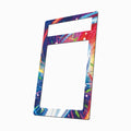 Pikachu 001-S-P SWSH PRE-ORDER Pokemon Cards Custom Art Display Cases - PSA Metal Art Only - Side View