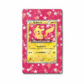 Pikachu 007-020U Shiny Collection Pokemon Cards Extended Art Display Cases - Magnetic Case - Front View