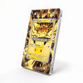 Pikachu 024-128 30th Anniversary Pokemon Cards Extended Art Display Cases - Magnetic Case - Side View