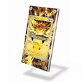 Pikachu 024-128 30th Anniversary Pokemon Cards Extended Art Display Cases - Screws Case - Side View