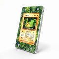 Pikachu 025 Japanese Base Set Pokemon Cards Custom Art Display Cases - Magnetic Case - Side View