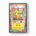 Pikachu 028-128 30th Anniversary Collection Pokemon Cards Custom Art Display Cases - PSA Slab Case - Front View