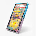 Pikachu 028-128 30th Anniversary Collection Pokemon Cards Custom Art Display Cases - PSA Slab Case - Side View