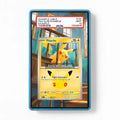 Pikachu 036-128 C 30C 30th Celebration Extended Art Display Cases - PSA Slab Case - Front View