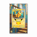 Pikachu 036-128 C 30C 30th Celebration Extended Art Display Cases - Screws Case - Front View