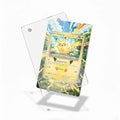 Pikachu 037-128 30th Anniversary Pokemon Cards Extended Art Display Cases - Magnetic Case - Detail View