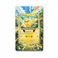 Pikachu 037-128 30th Anniversary Pokemon Cards Extended Art Display Cases - Magnetic Case - Front View