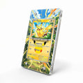 Pikachu 037-128 30th Anniversary Pokemon Cards Extended Art Display Cases - Magnetic Case - Side View