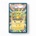 Pikachu 040-128 30th Anniversary Pokemon Cards Custom Art Display Cases - PSA Slab Case - Front View