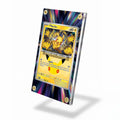 Pikachu 044-128 30th Anniversary Pokemon Cards Extended Art Display Cases - Screws Case - Side View