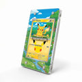 Pikachu 050-128 30th Anniversary Collection Pokemon Cards Custom Art Display Cases - Magnetic Case - Side View