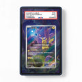 Pikachu 172-151 AR Collect 151 Journey Chinese Exclusive Extended Art Display Cases - PSA Slab Case - Front View