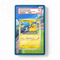 Pikachu 190-SVP EN World Championships Pokemon Cards Custom Art Display Cases - PSA Slab Case - Front View