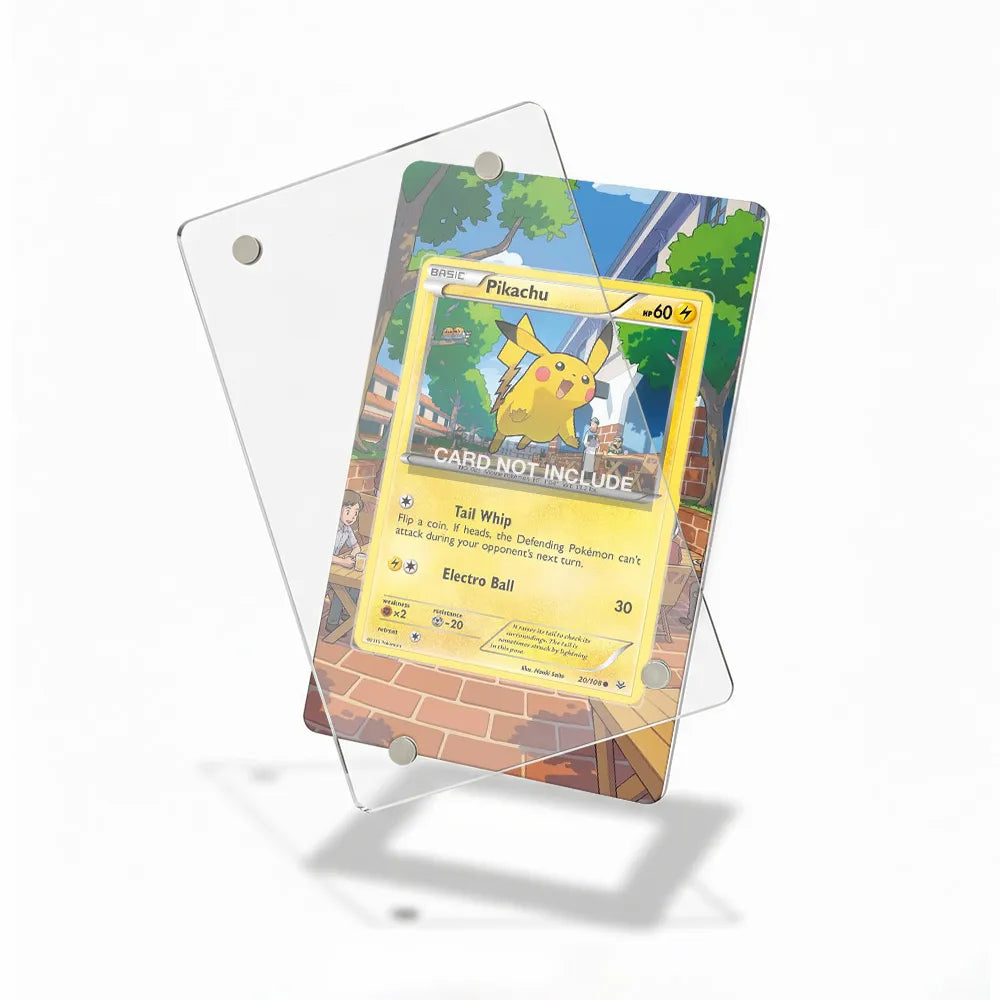 Pikachu 20-108 Build-A-Bear Workshop Promo Roaring Skies Extended Art Display Cases - Magnetic Case - Detail View