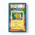 Pikachu 20-108 Build-A-Bear Workshop Promo Roaring Skies Extended Art Display Cases - PSA Slab Case - Front View