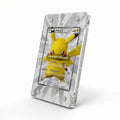 Pikachu 229 BW-P Promo JP Extended Art Display Cases - Magnetic Case - Side View