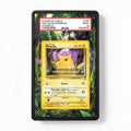 Pikachu 58-102 Base Set Pokemon Cards Custom Art Display Cases - PSA Slab Case - Front View