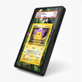 Pikachu 58-102 Base Set Pokemon Cards Custom Art Display Cases - PSA Slab Case - Side View