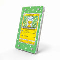Pikachu Alolan Vulpix Poncho 037 SM-P Promo Extended Art Display Cases - Magnetic Case - Side View