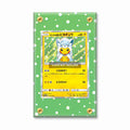 Pikachu Alolan Vulpix Poncho 037 SM-P Promo Extended Art Display Cases - Screws Case - Front View