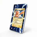 Pikachu Gold Star 104-110 EX Holon Phantoms Extended Art Display Cases - Magnetic Case - Side View