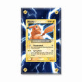 Pikachu Gold Star 104-110 EX Holon Phantoms Extended Art Display Cases - Screws Case - Front View