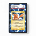 Pikachu Star 104-110 Ultra Rare EX Holon Phantoms Extended Art Display Cases - PSA Slab Case - Front View