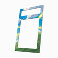Pikachu V 020-028 25th Anniversary Collection Pokemon Cards Custom Art Display Cases - PSA Metal Art Only - Side View